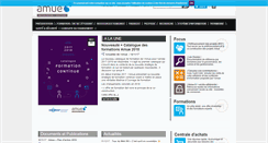 Desktop Screenshot of amue.fr